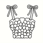 Fashion Vibes Coloring Book - Bold & Easy Designs for Teens & Kids (22 Pages)