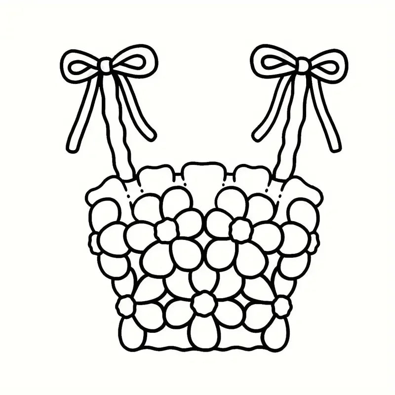 Fashion Vibes Coloring Book - Bold & Easy Designs for Teens & Kids (22 Pages)