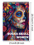 Candy & Bone Art Coloring Book — 24 Pages of Quirky Pop-Art Illustrations, Thickened Paper