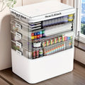 Multi-Layer Desk Organizer - Large Capacity Stationery Storage Box