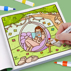 Cozy Friends Coloring Book — Cute Illustrated Art Book for Creative Souls