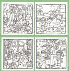 Cozy Friends Coloring Book — Cute Illustrated Art Book for Creative Souls