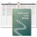 A5 Mileage Log Book - Vehicle Expense Tracker for Business & Personal Car Records