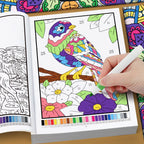 Color by Number Coloring Book for Adults — 20+ Pages of Calming, Guided Designs