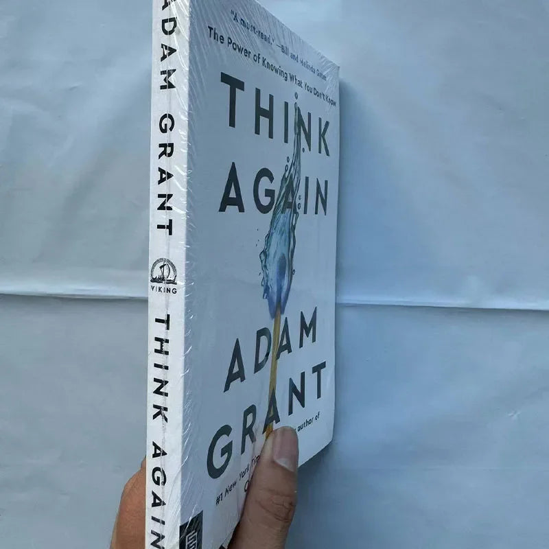 Think Again by Adam Grant - #1 Bestseller | The Power of Knowing What You Don't Know