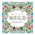 Adult Coloring Book — 24 Pages of Intricate DIY Illustrations for Stress Relief & Creative Flow