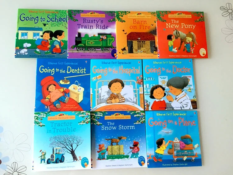 Usborne Farmyard Tales & First Experiences by Heather Amery - 10 or 20 Books Set | Classic Early Reader Series