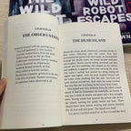 The Wild Robot Trilogy by Peter Brown - Complete 3-Book Set | DreamWorks Film