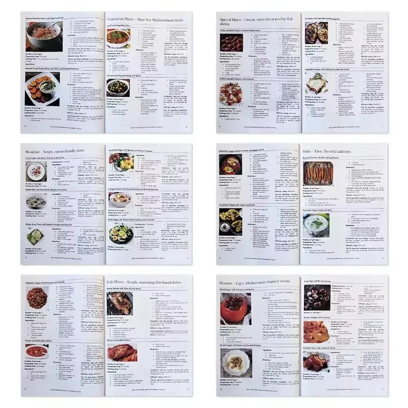 Mediterranean Diet for Seniors — Super Simple Recipes, 60-Day Meal Plan, Healthy Weight Control | Full Color Paperback