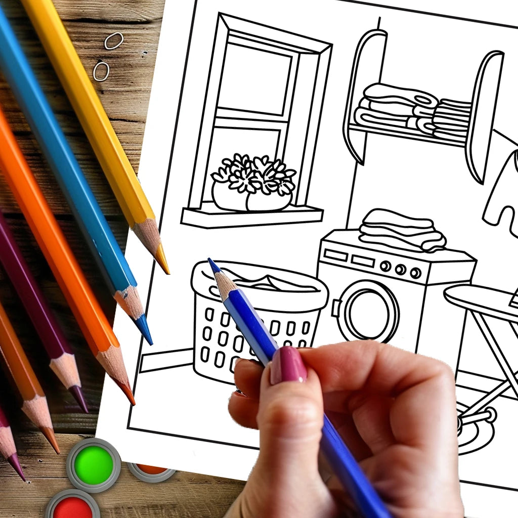 Bold and Easy Adult Coloring Books – 11 Fun Themes to Choose From | Spiral-Bound, 28 Pages