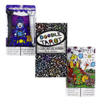 Doodle Tarot by Em K. Holloway - 78 Card Study Deck for Beginners | Keywords on Every Card | Wicked Hollow