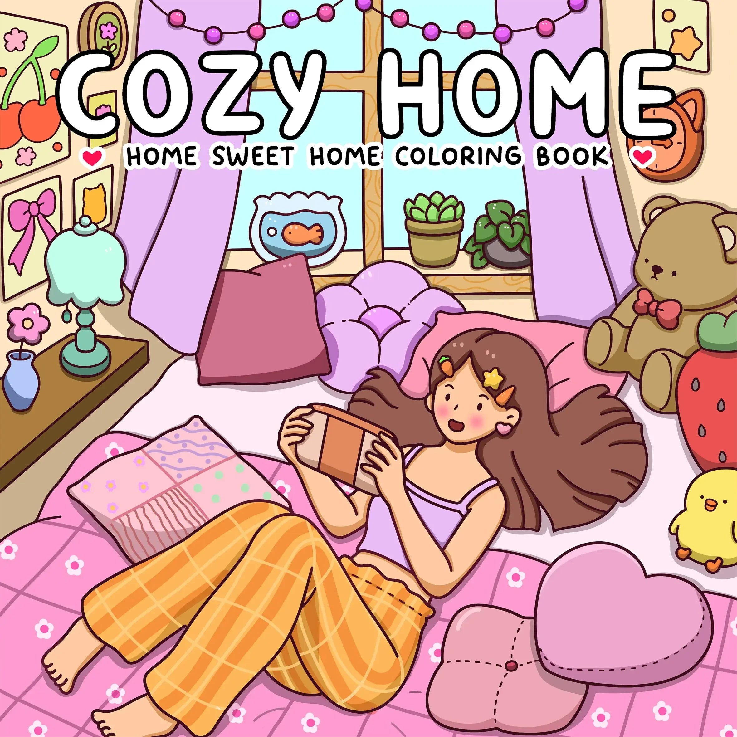 Themed Adult level Coloring Book - Charming Designs for Relaxation & Creativity