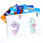6 Themed Coloring Books for Kids & Teens – Art, Creativity & Stress Relief