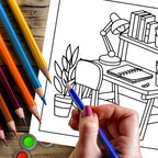 Bold and Easy Adult Coloring Books – 11 Fun Themes to Choose From | Spiral-Bound, 28 Pages