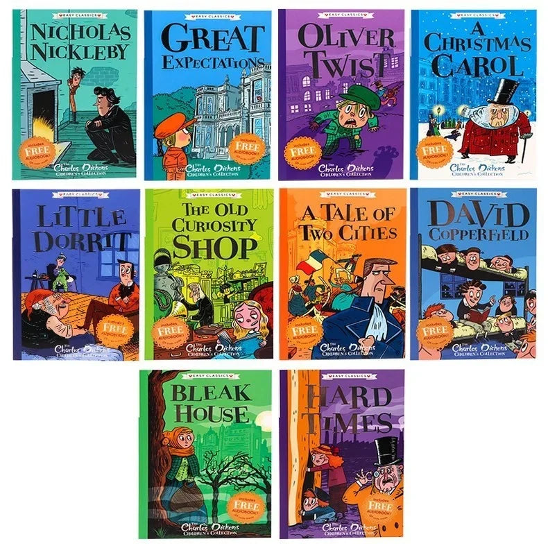 Charles Dickens Illustrated Classics | 10-Book Set for Children Ages 5-8