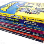 The Cartoon Guide Series by Larry Gonick - 8 Book Educational Set