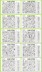 Interactive Seek & Find Coloring Book for Kids - Educational Activity Book