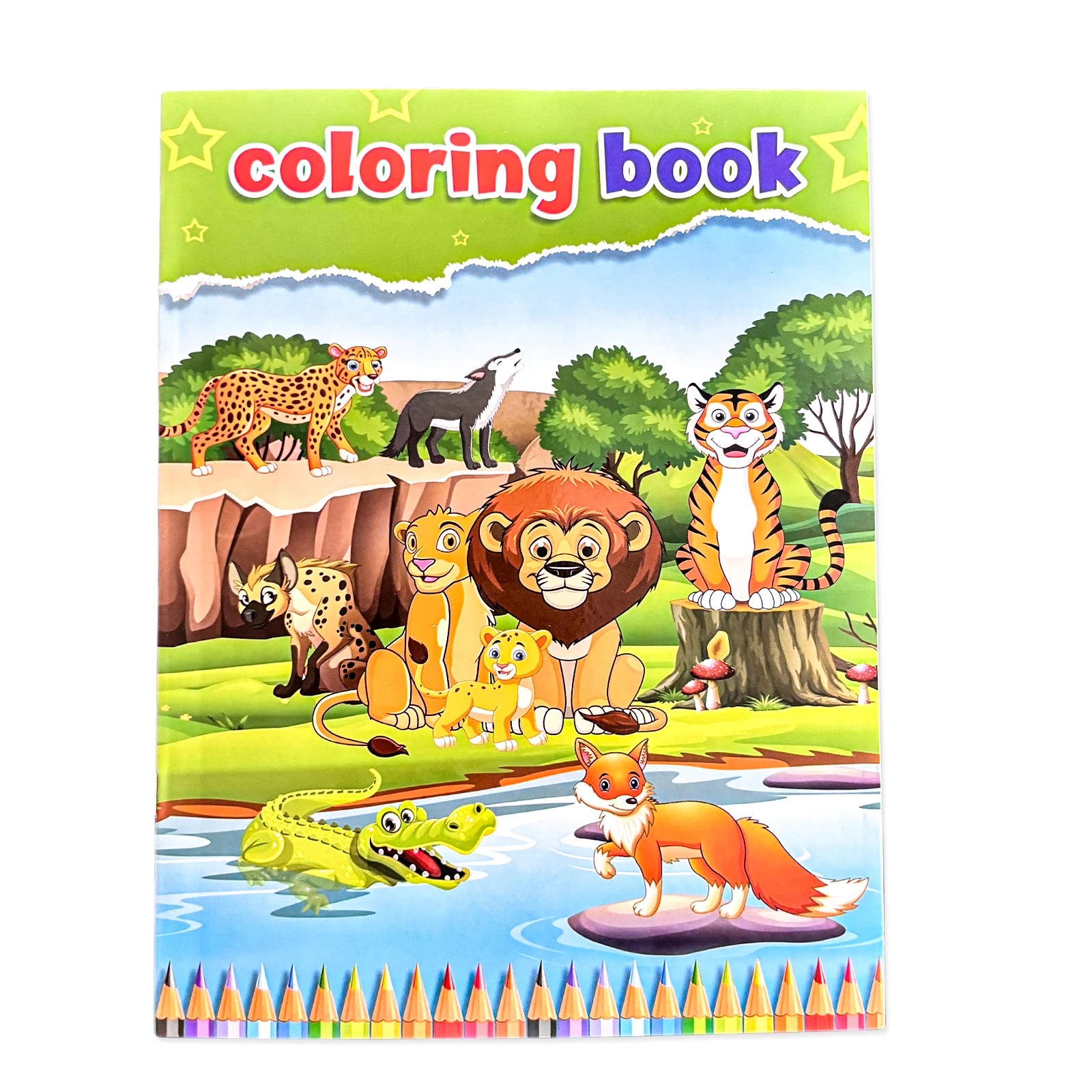 Children's Coloring Book Set – Ocean, Animals, Space & Dinosaurs | Educational Art Gift for Kids