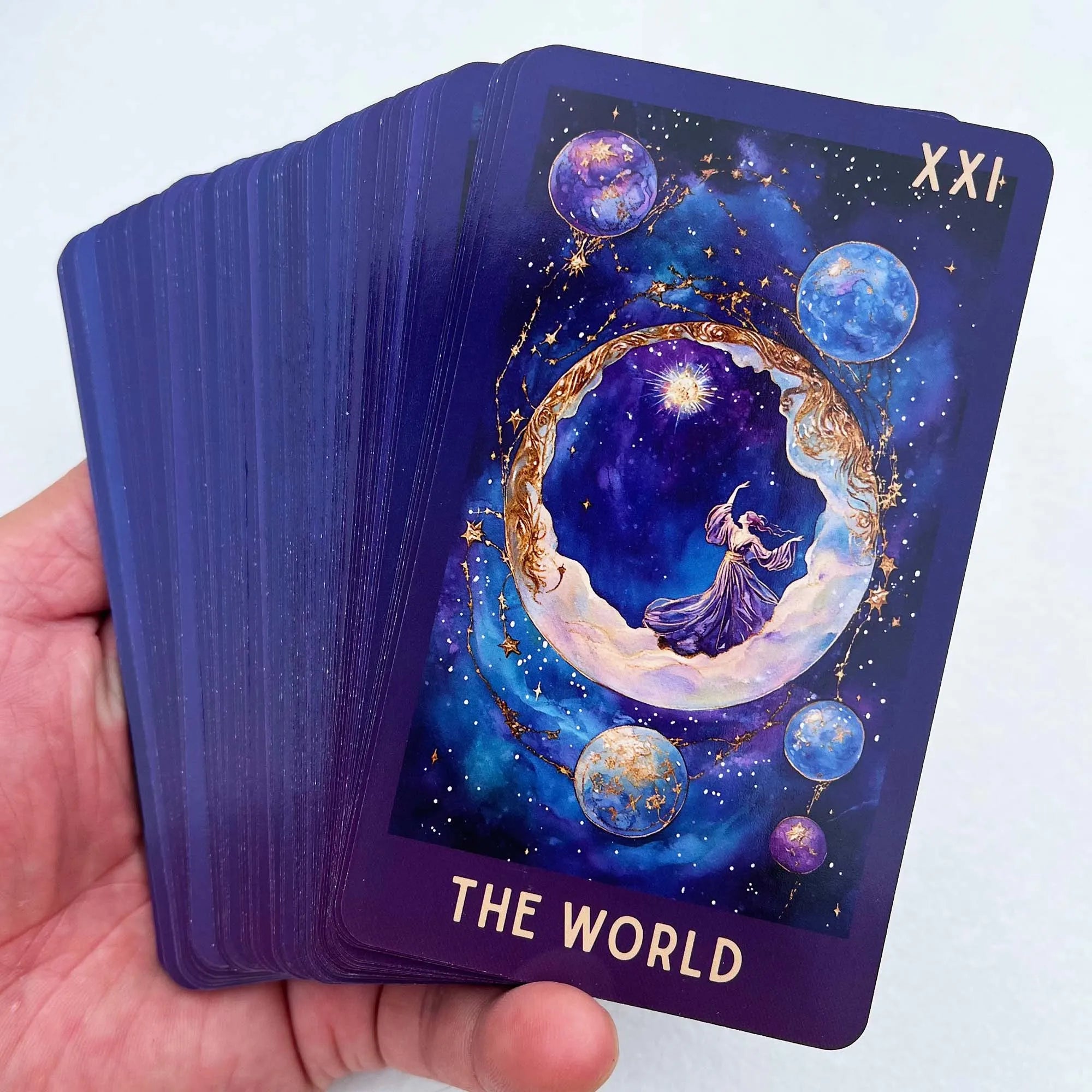 Classic Celestial Tarot Deck by Karol Robayo - 78 Cards with Guidebook