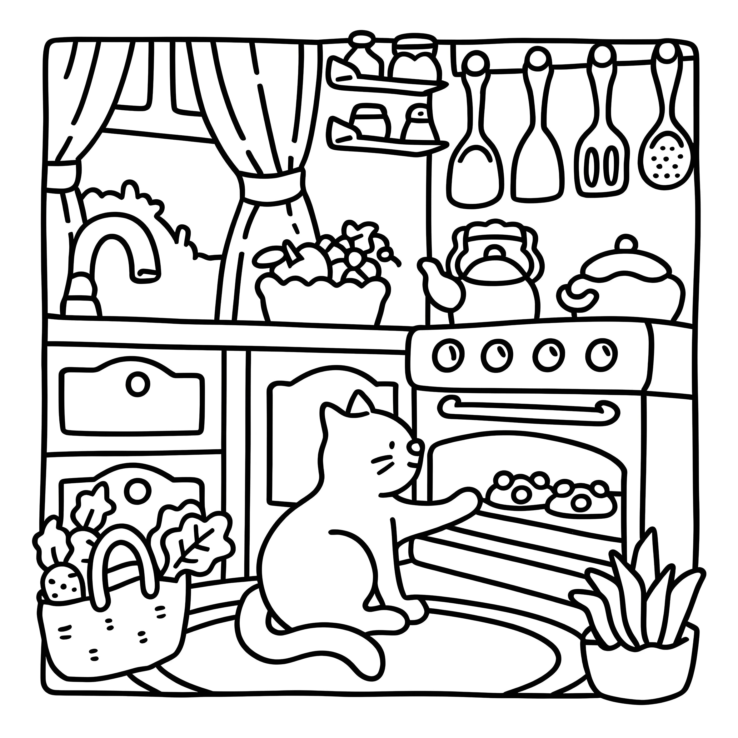 Themed Adult level Coloring Book - Charming Designs for Relaxation & Creativity