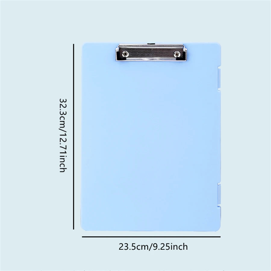 A4 Multifunctional Folder & Clipboard by Kolorowys - Document Storage + Writing Board | 5 Colors | Office & Study Essential