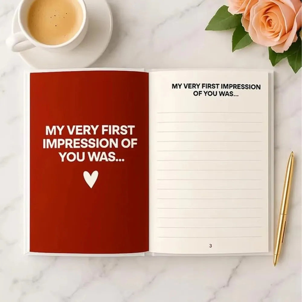 This Is Why You're Mine - Romantic Love Story Journal for Couples