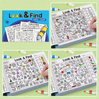 Look & Find Coloring Workbook for Kids — Shapes, Colors & Handwriting Activities, Ages 3–6