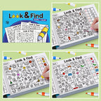 Interactive Seek & Find Coloring Book for Kids - Educational Activity Book
