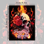 Adult Spiral Coloring Book — 30 Sheets, 100gsm Thick Paper, Mixed Themes