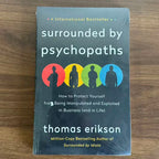 Surrounded by Psychopaths by Thomas Erikson - International Bestseller on Manipulation