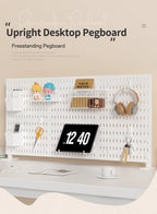 Modular Pegboard Organizer System – Wall & Desk Mountable | Boards, Mounting Kits & Accessories