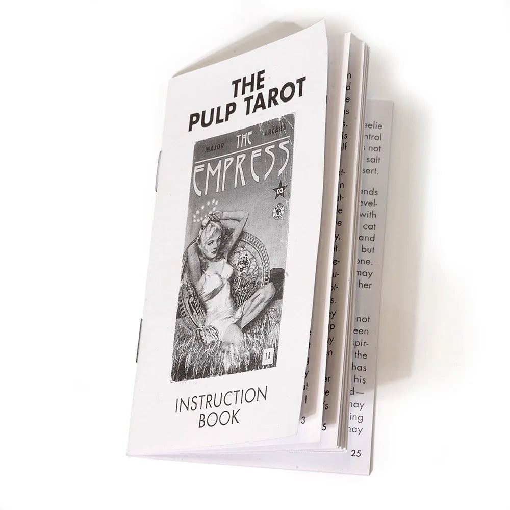 The Pulp Tarot by Todd Alcott - 78-Card Deck with Gilded Edges & Hardcover Box