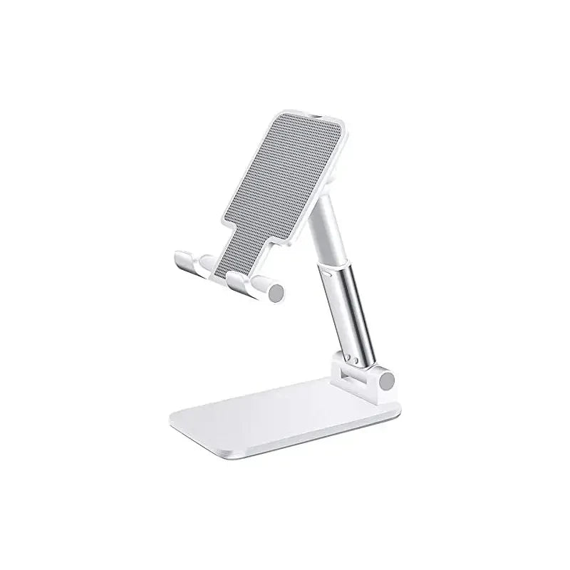 Adjustable Phone & Tablet Desk Stand — Universal Desktop Holder for iPhone, iPad & More